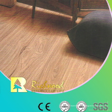 Piso laminado acanalado U-Grooved en relieve comercial de 8.3mm